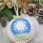 Felt Stitching Ornament on Embroidery Hoop for the First Time
