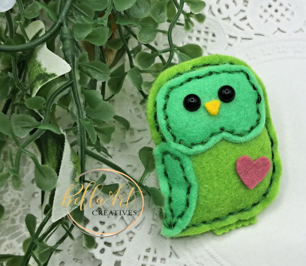 Stitched Plush Little Owls from Simon Says Stamp