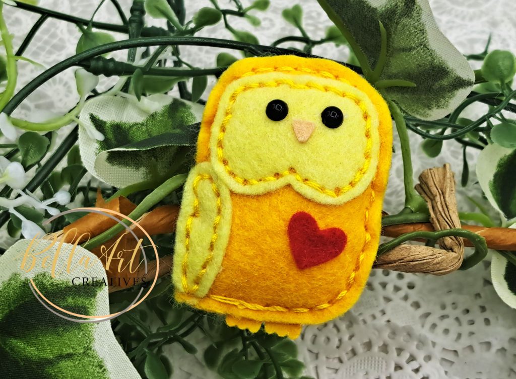 Stitched Plush Little Owls from Simon Says Stamp