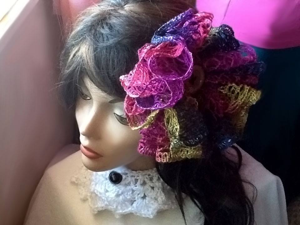 Crochet Lookbook - Hair Accessories made by Kim McDougal, BellaArt Creatives