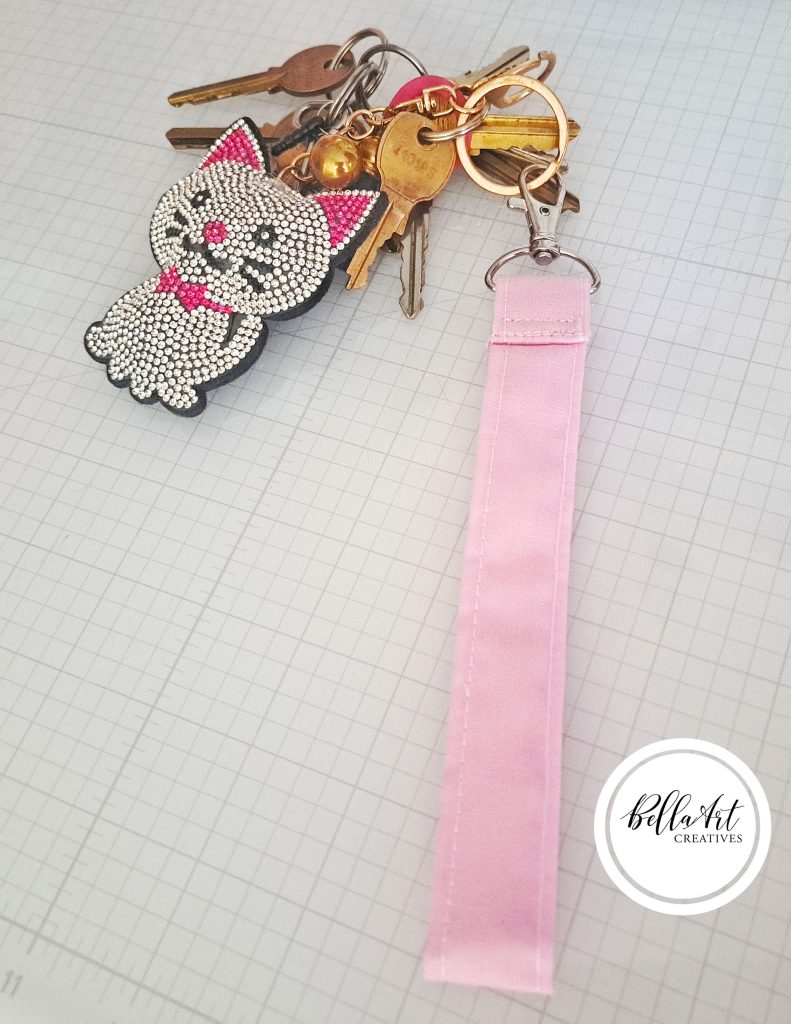 Made my first Fabric Key Fobs ~ BellaArt Creatives Blog Post