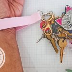 Made my first Fabric Key Fobs ~ BellaArt Creatives Blog Post
