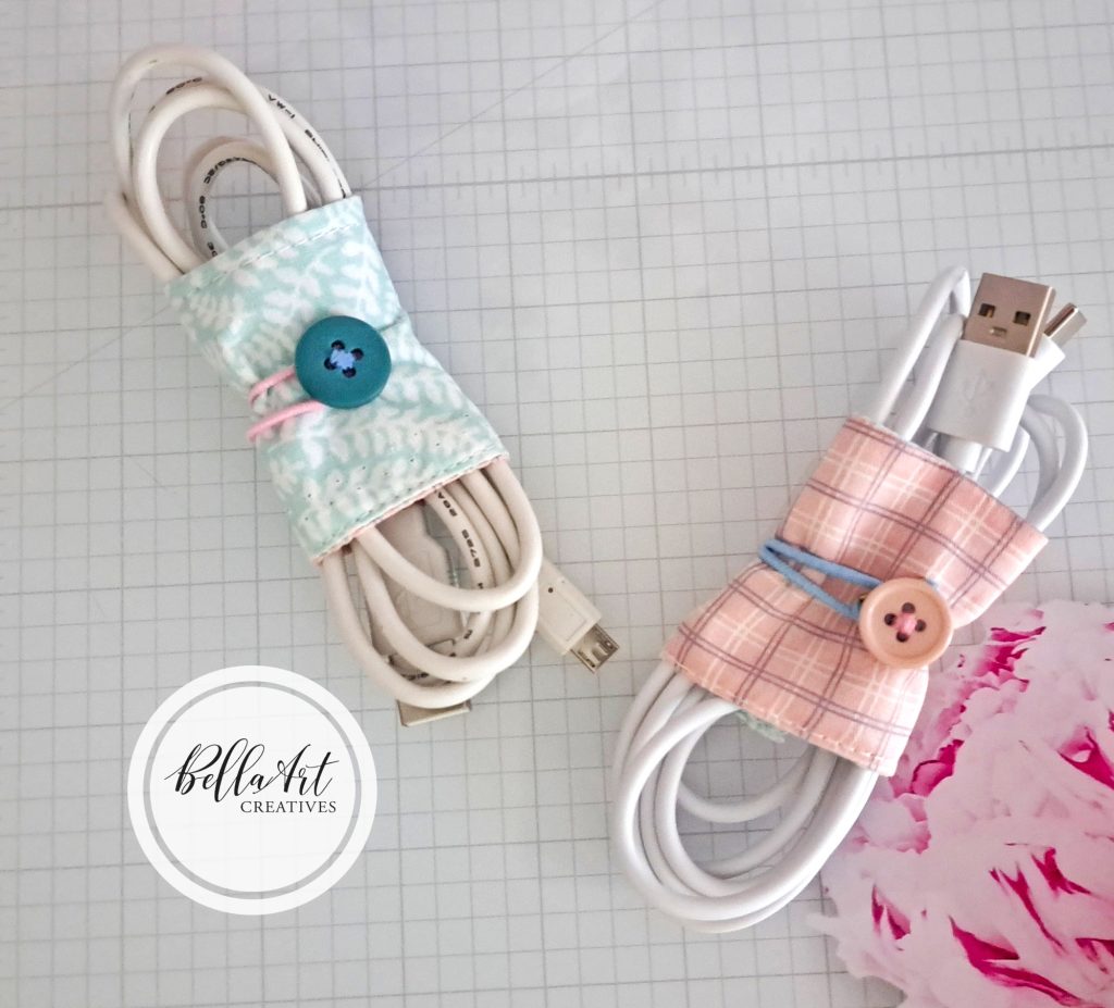 DIY Cord Keepers Sewing Project ~ BellaArt Creatives blog