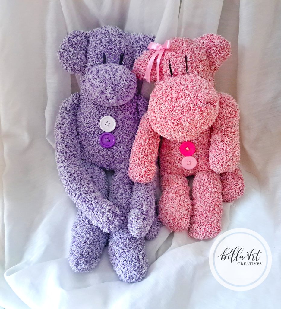 My First Handmade Sock Monkeys ~ BellaArt Creatives