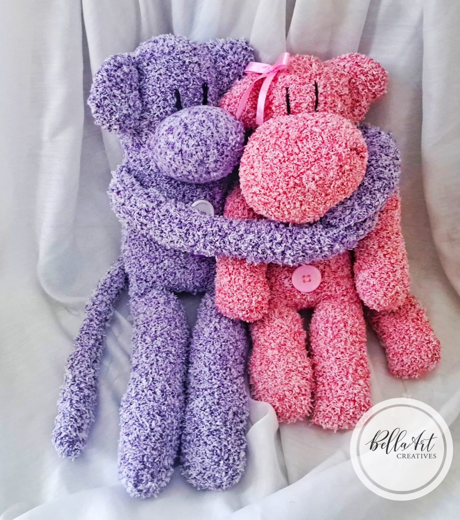 My First Handmade Sock Monkeys ~ BellaArt Creatives