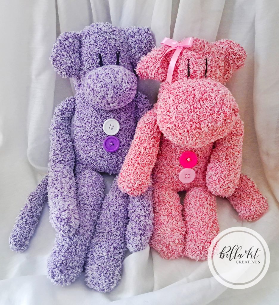 My First Handmade Sock Monkeys ~ BellaArt Creatives