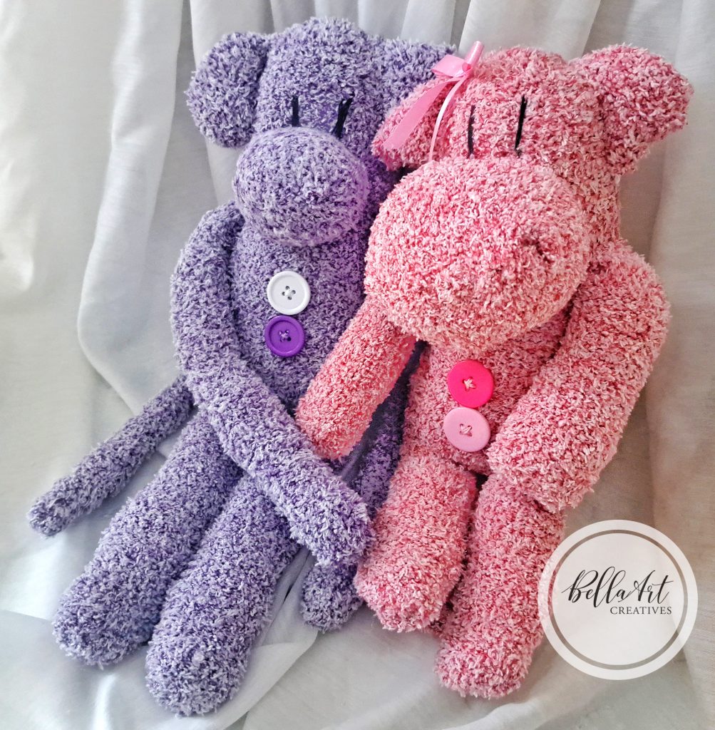 My First Handmade Sock Monkeys ~ BellaArt Creatives