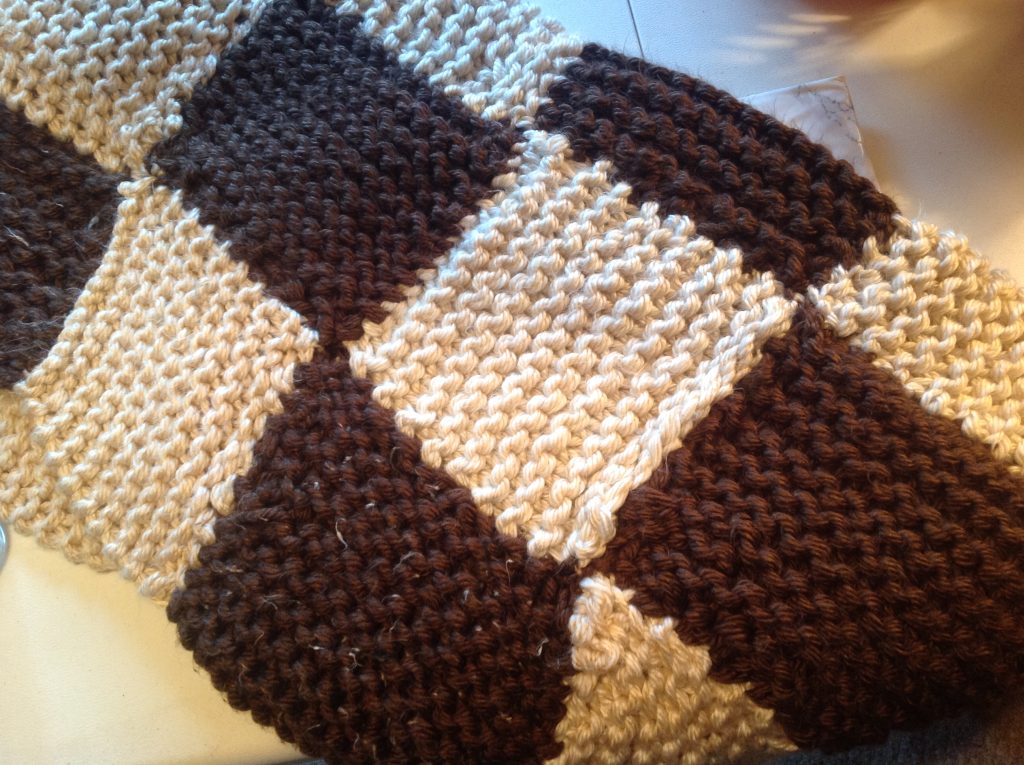My knitted blanket - BellaArt Creatives