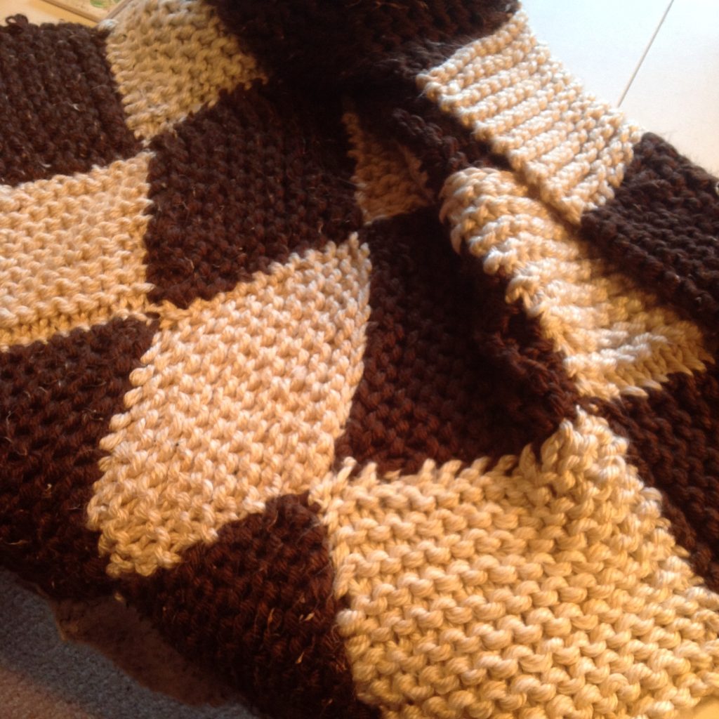 My knitted blanket - BellaArt Creatives