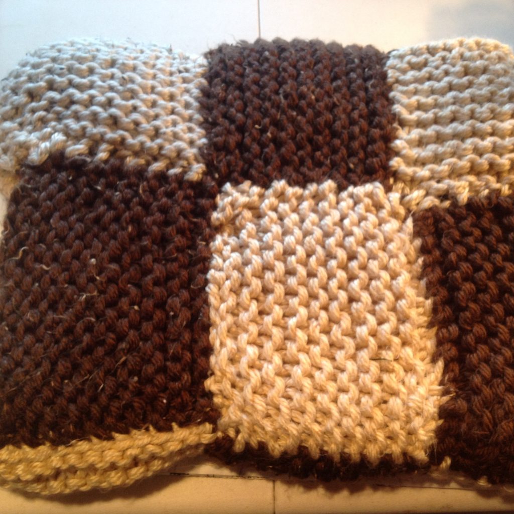 My knitted blanket - BellaArt Creatives