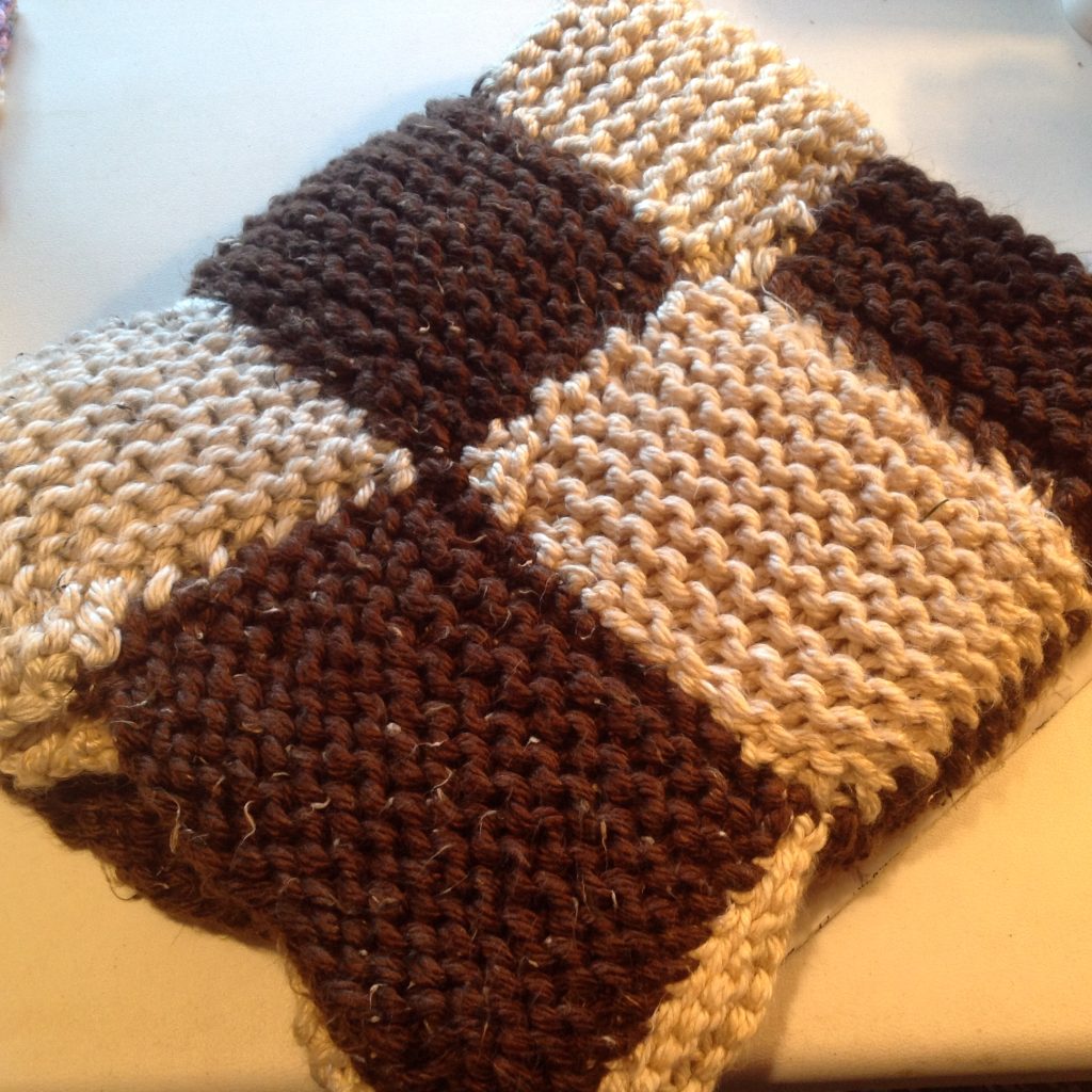My knitted blanket - BellaArt Creatives