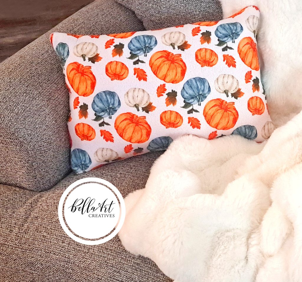 Dollar Tree Dish Drying Mats Turned into a Fall Pillow