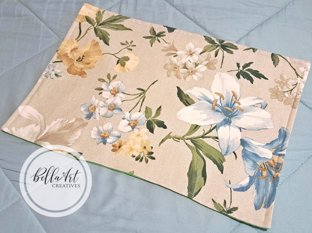 October 2025 Sewing Project - Placemat ~ BellaArt Creatives